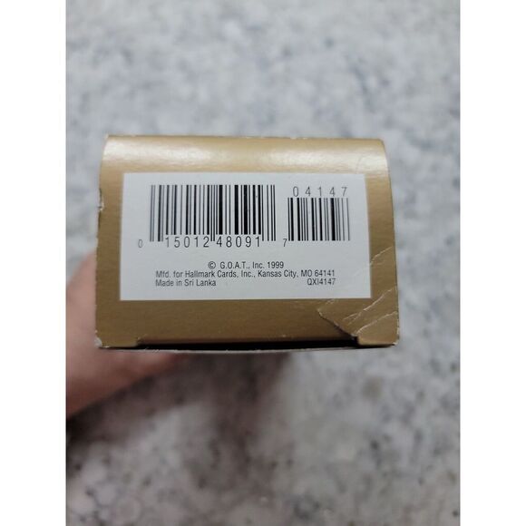 Lot Of 3 -1996/1999/2006 Hallmark‎ Keepsake Ornaments With Box Sports Theme Vtg - Picture 7 of 12